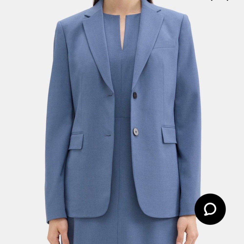 NWOT Theory Classic Blazer in Sevona Stretch Wool